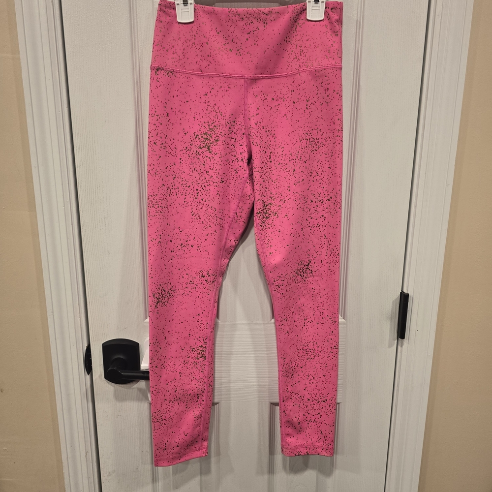 ZYIA Pink Speckled Leggings